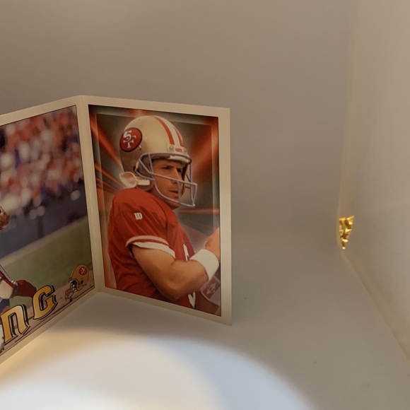 1994 Pacific Triple Folder Card Steve Young 49ers #29 (MISC3) - Picture 5 of 5